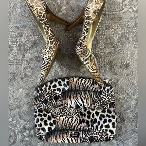 Leopard Print Heels w/purse